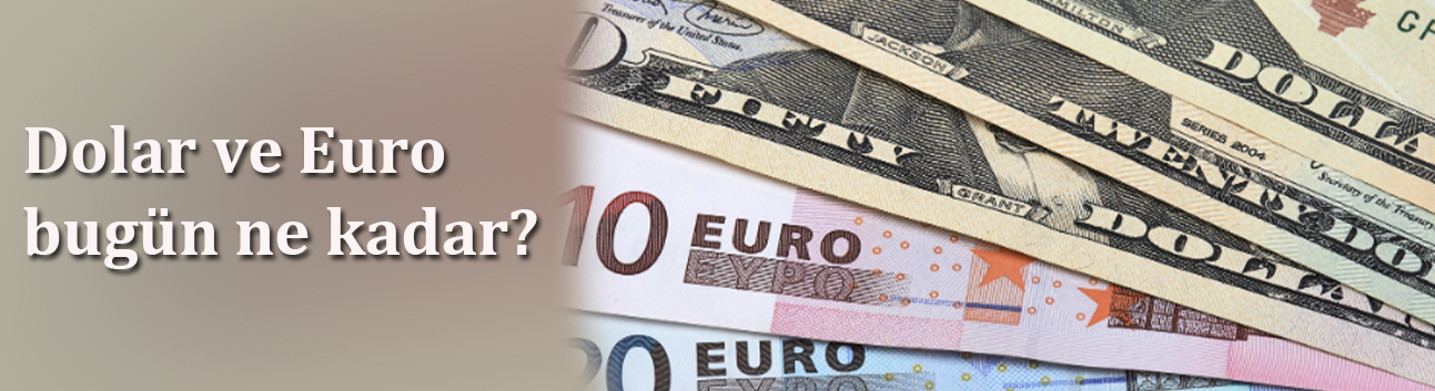 Dolar ve Euro bugün ne kadar?